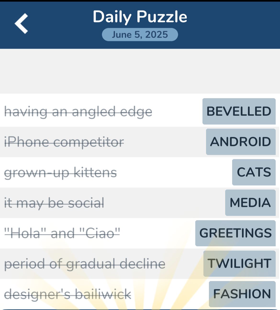 7 Little Words June 5 2025