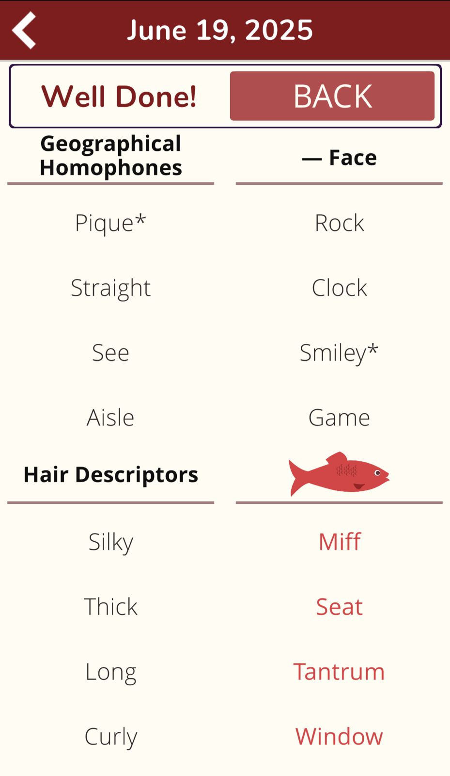 7 Little Words Red Herring June 19 2025