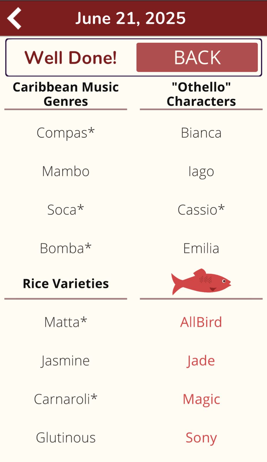 7 Little Words Red Herring June 21 2025