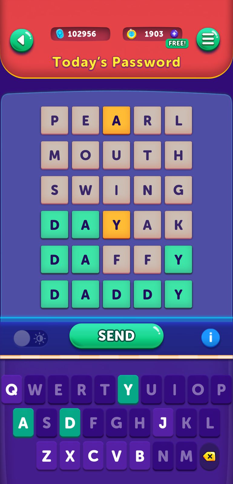 CodyCross Password June 11 2025