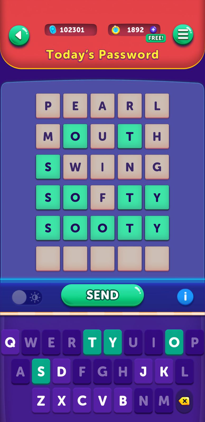 CodyCross Password June 5 2025