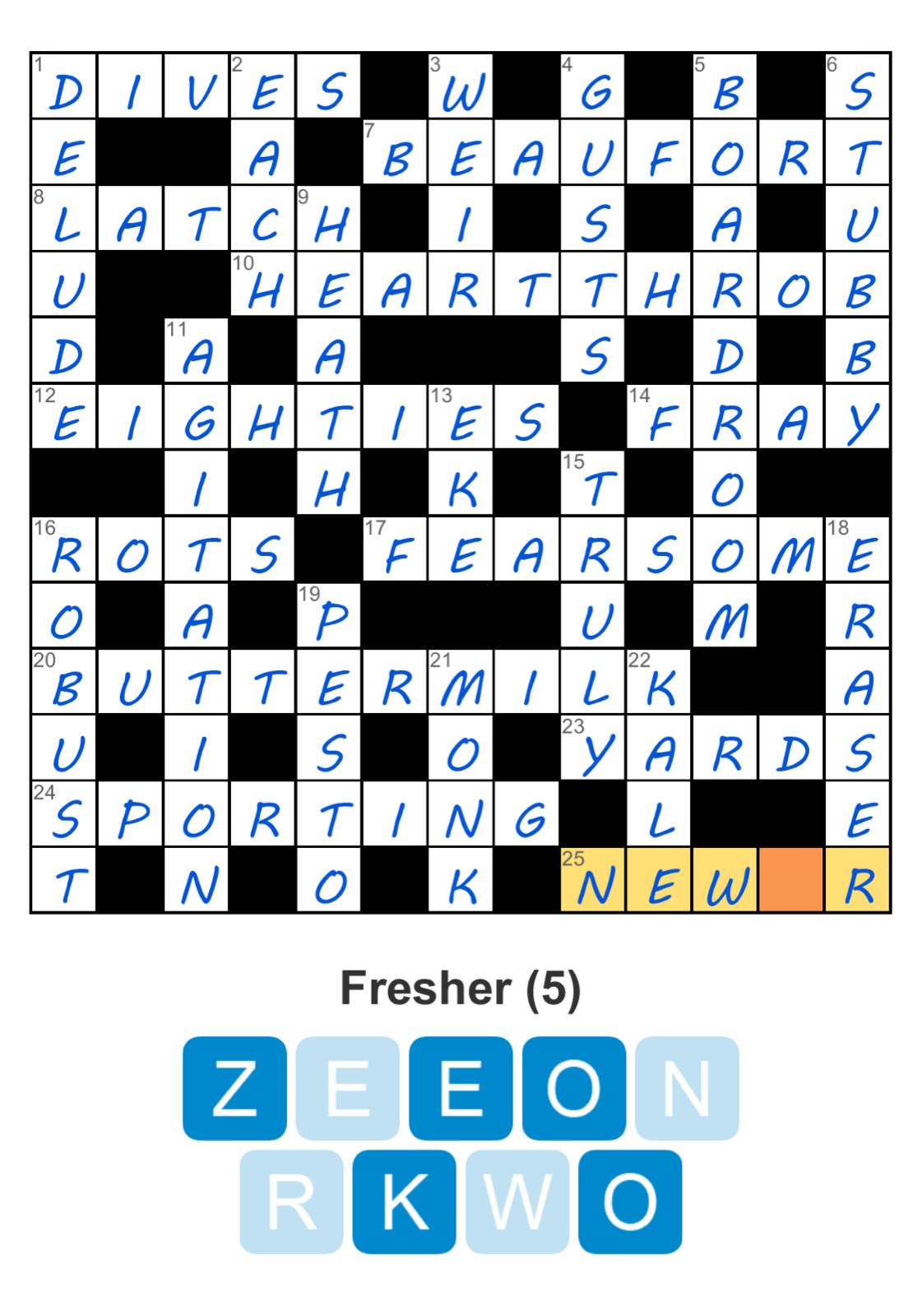 Puzzle Page Challenger June 29 2025