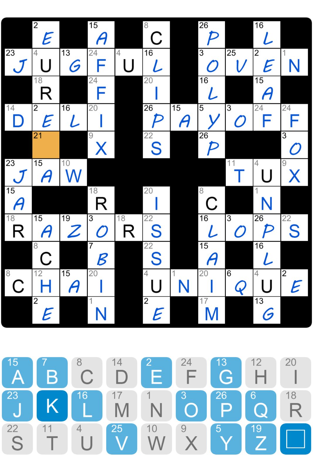 Puzzle Page Codeword June 29 2025