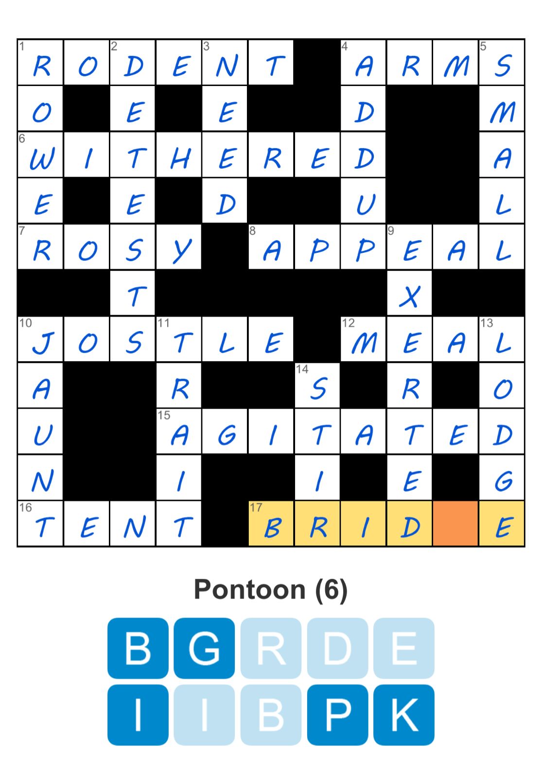 Puzzle Page Crossword June 27 2025