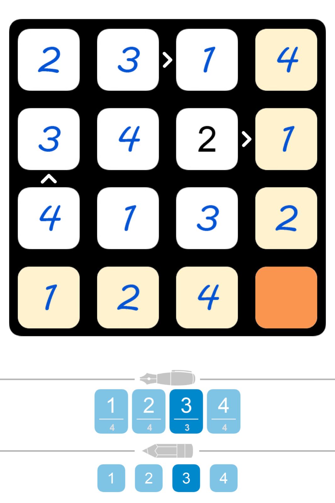 Puzzle Page Futoshiki June 3 2025