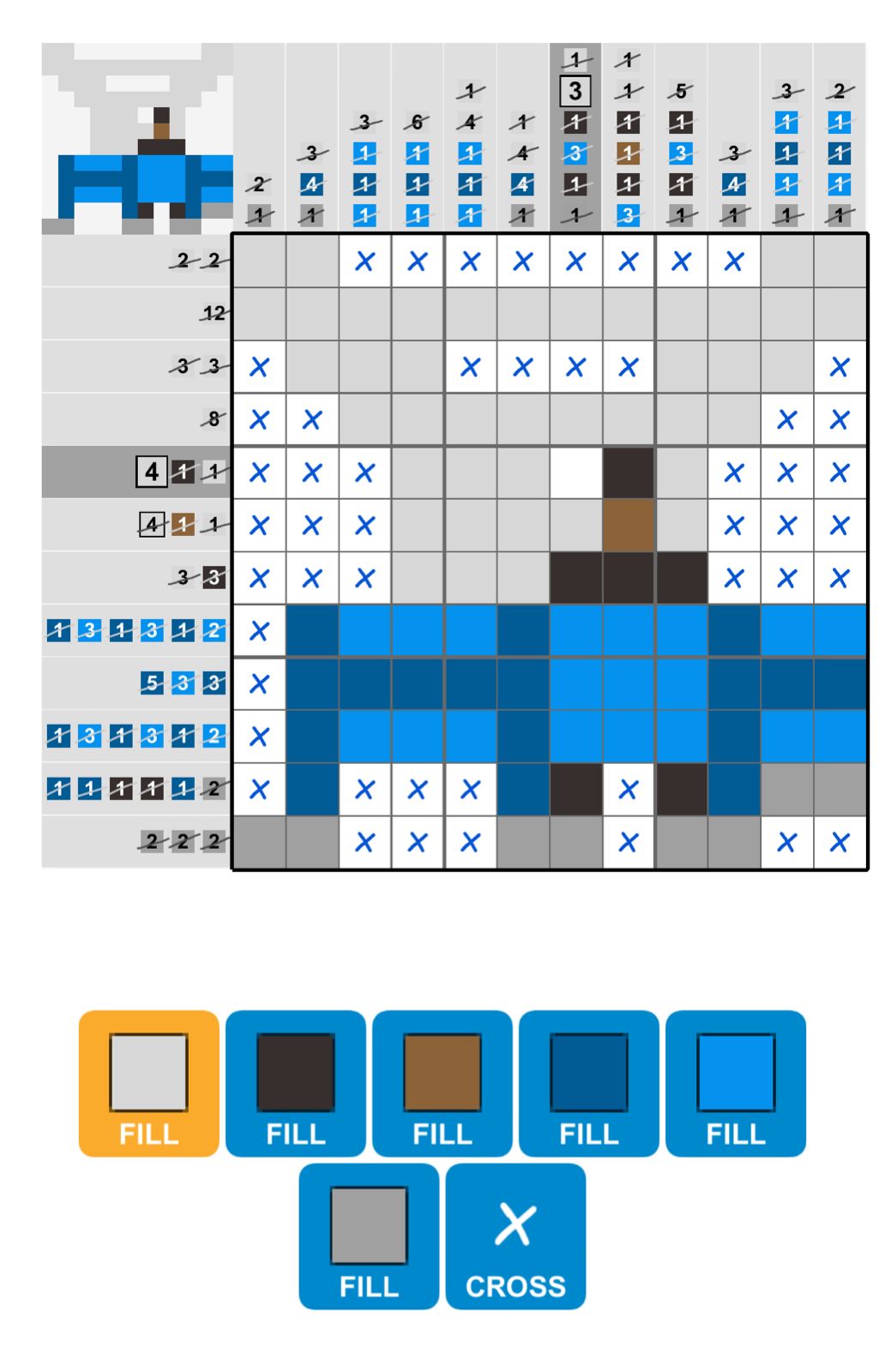 Puzzle Page Picture Cross June 10 2025