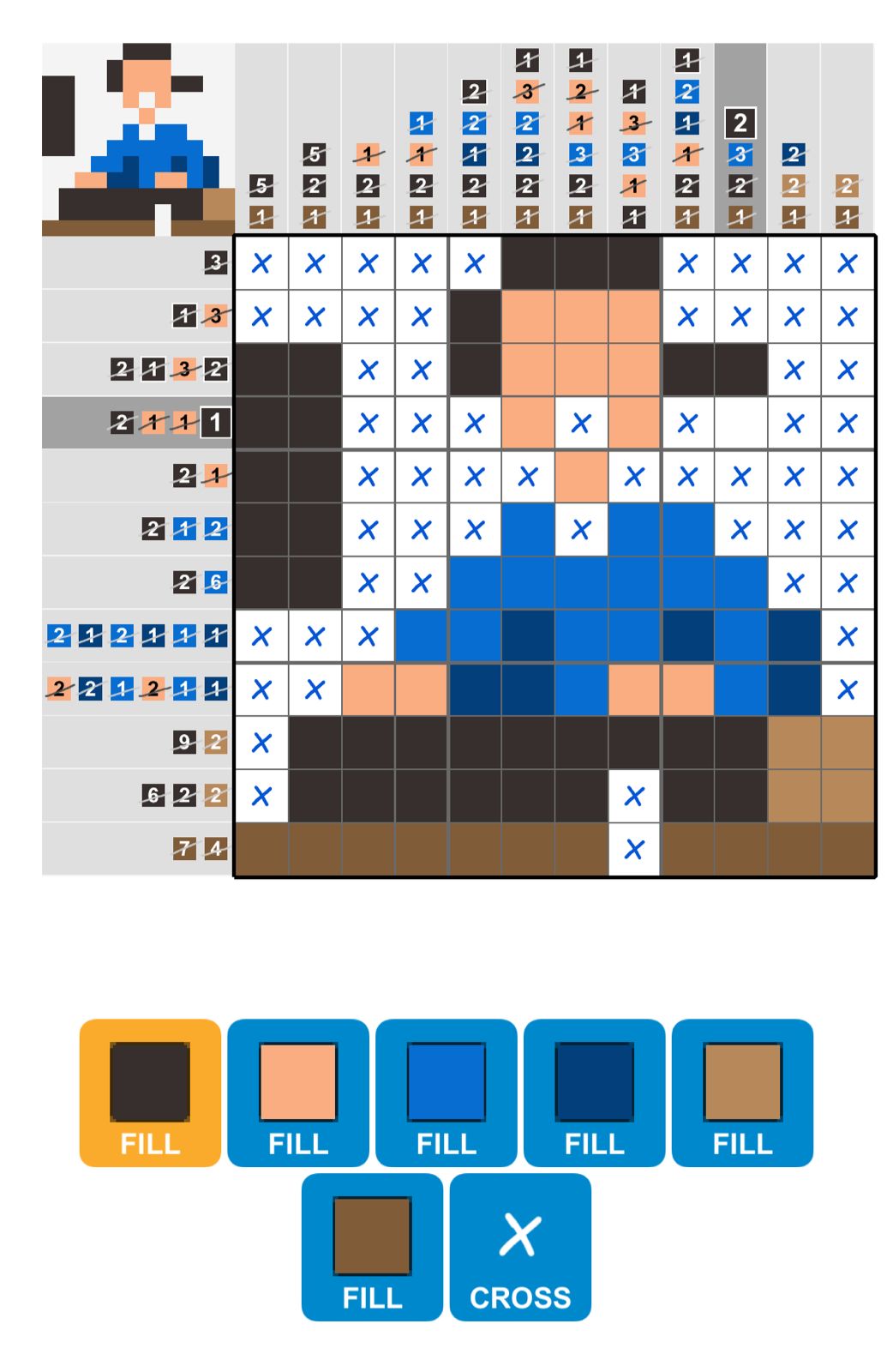 Puzzle Page Picture Cross June 14 2025