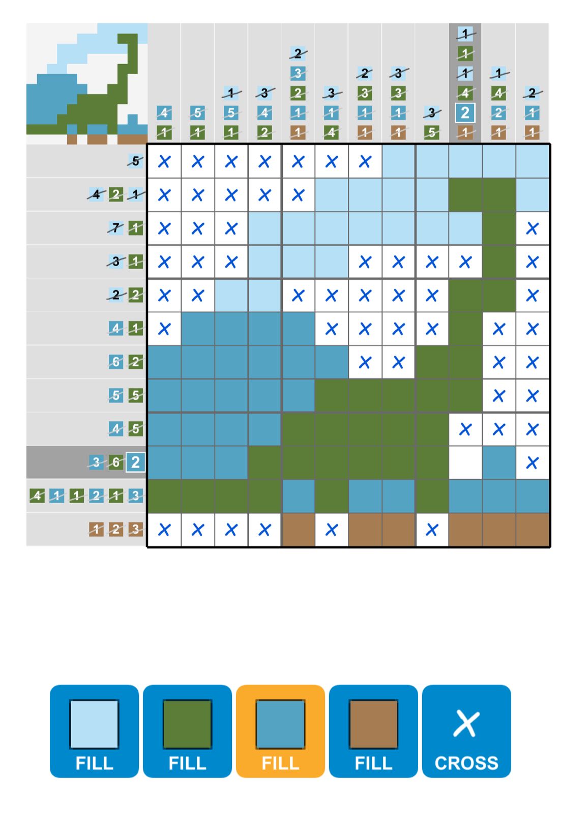 Puzzle Page Picture Cross June 17 2025