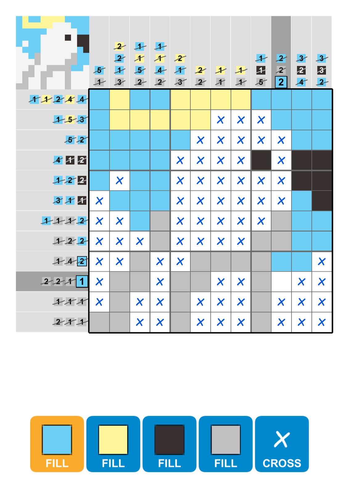 Puzzle Page Picture Cross June 26 2025