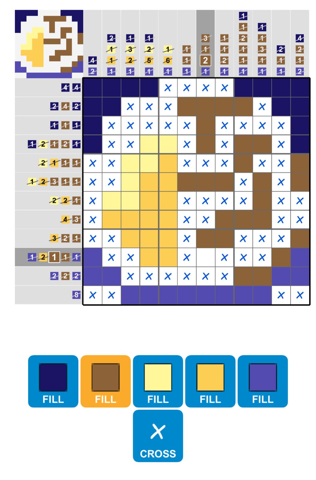 Puzzle Page Picture Cross June 28 2025