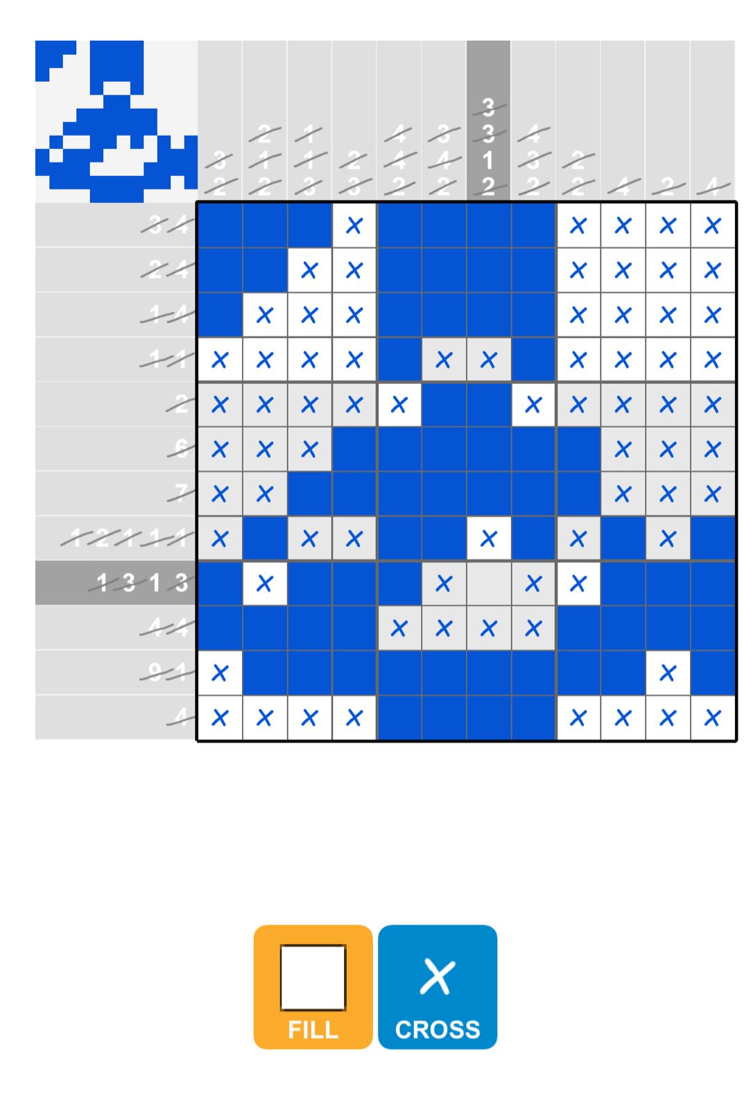 Puzzle Page Picture Cross June 29 2025