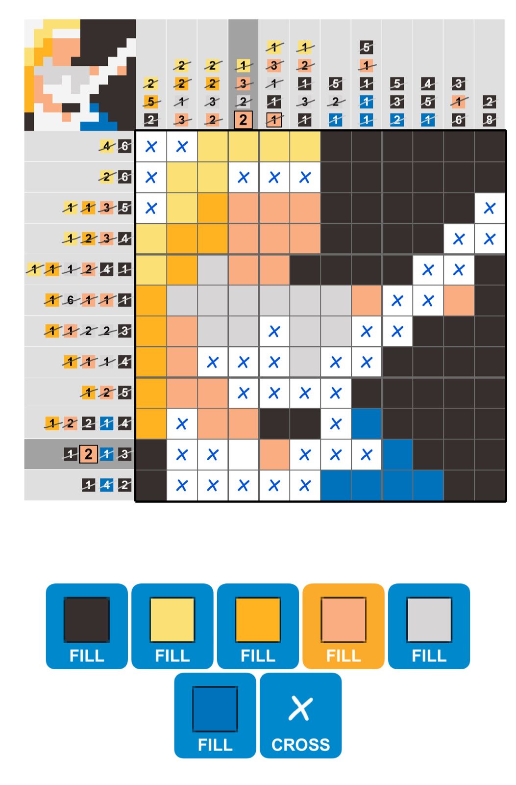 Puzzle Page Picture Cross June 3 2025