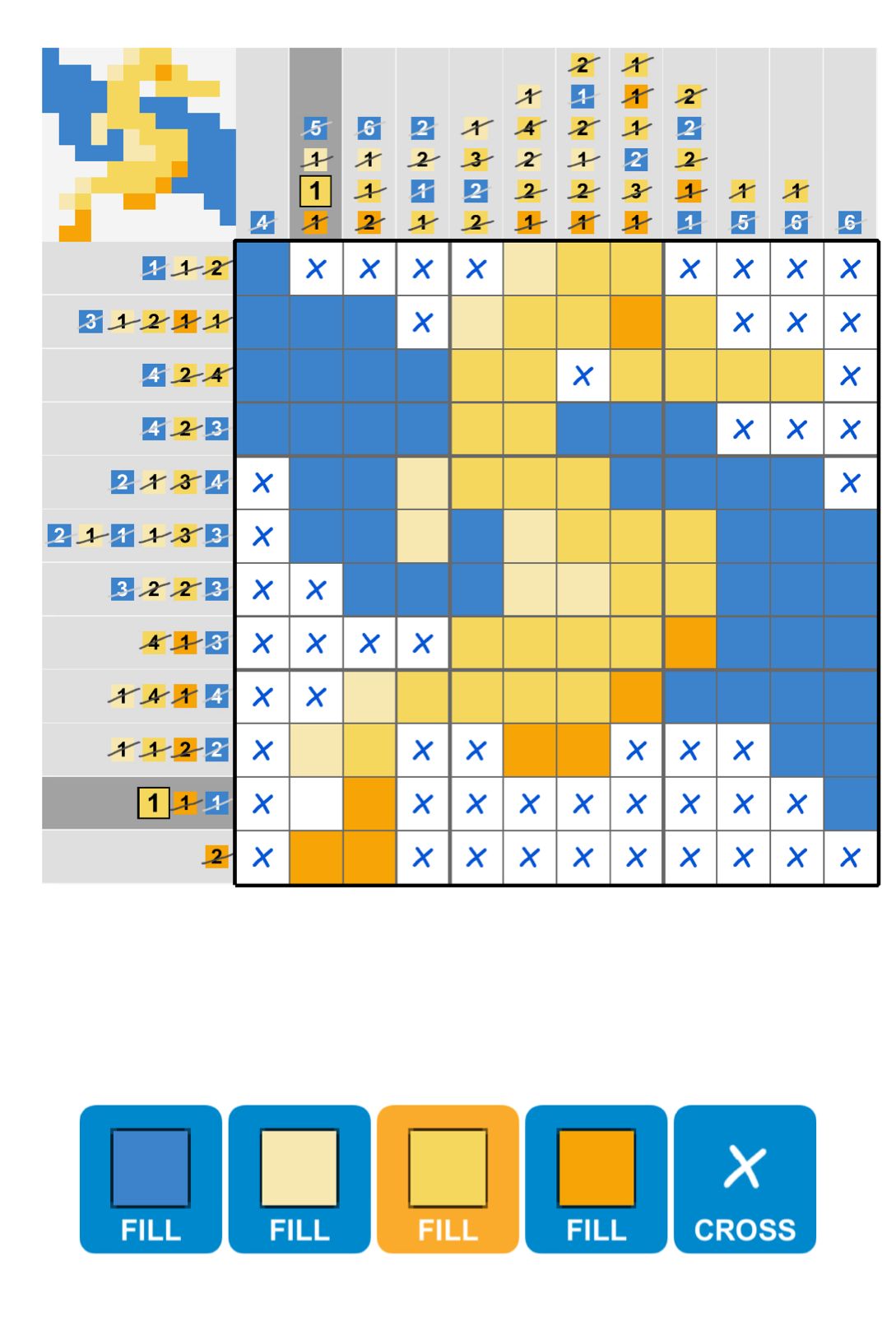 Puzzle Page Picture Cross June 5 2025