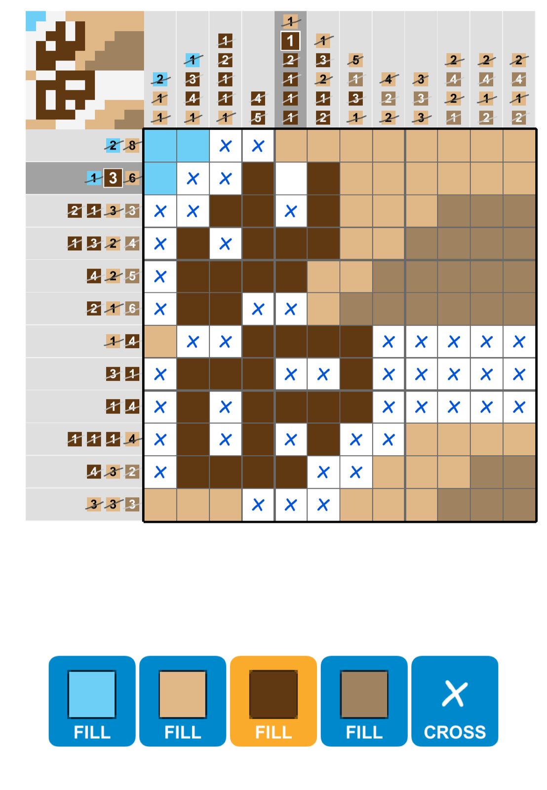 Puzzle Page Picture Cross June 7 2025
