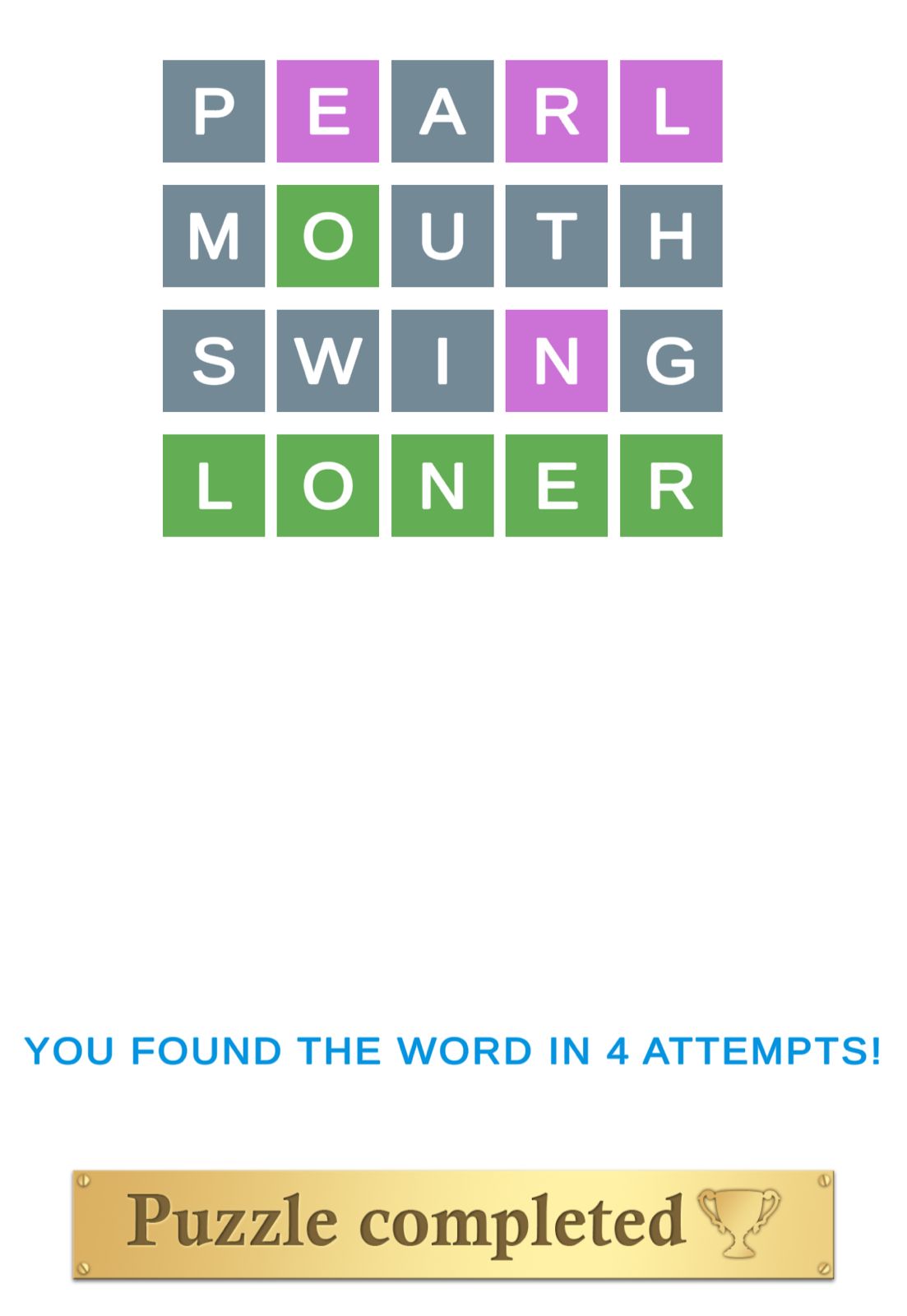 Puzzle Page Wordy June 2 2025