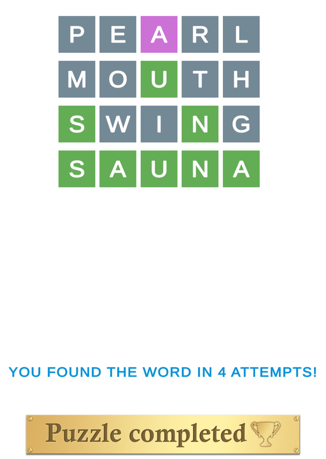 Puzzle Page Wordy June 6 2025