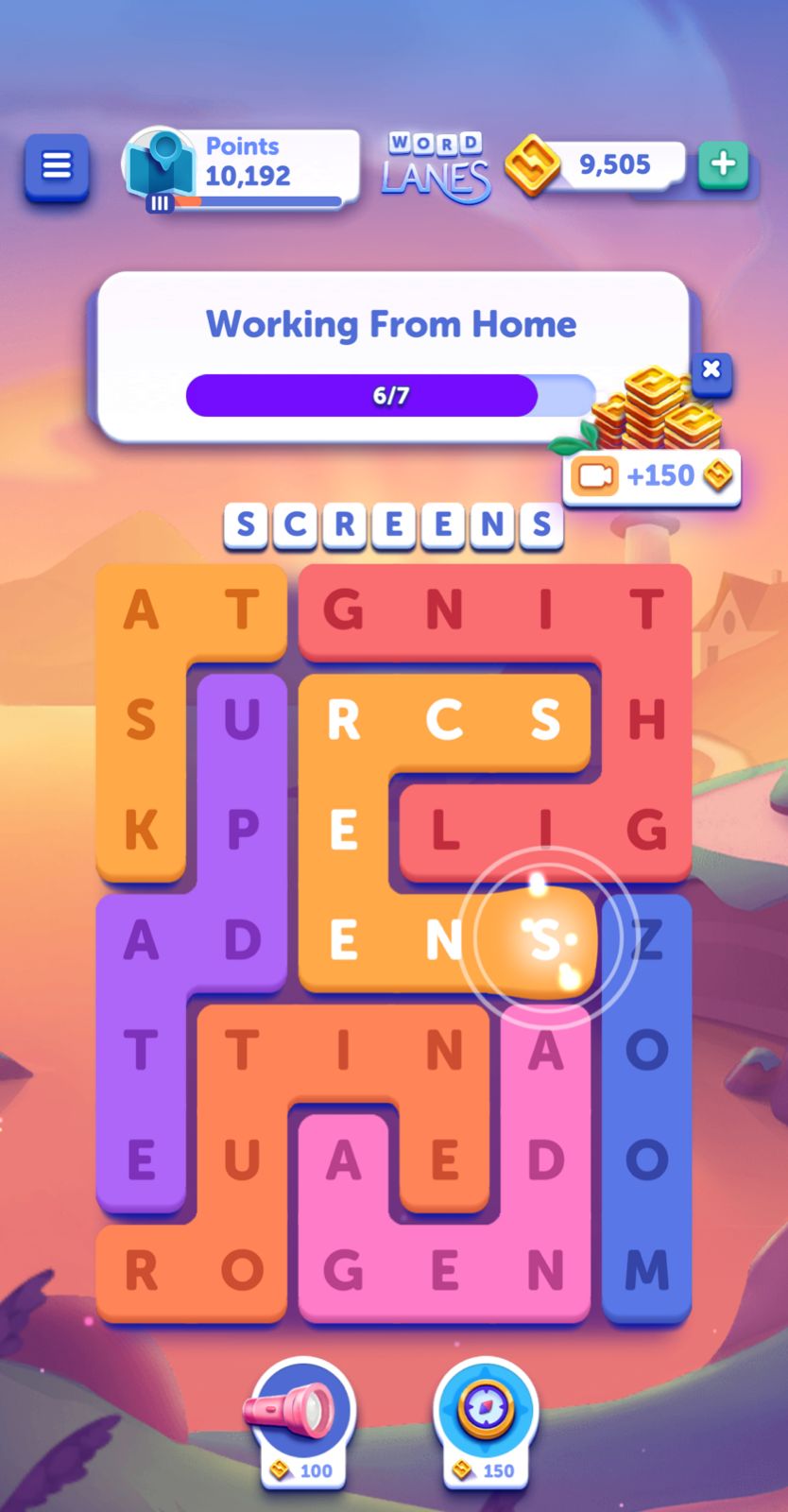 Word Lanes Daily Unwind June 20 2025
