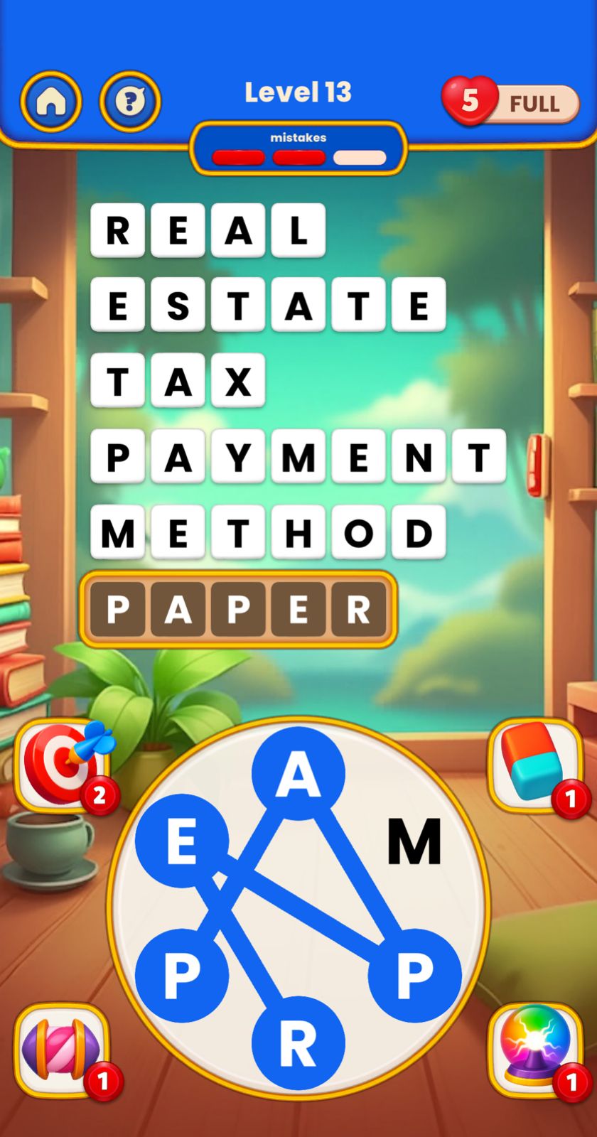 Word Tangle Level 13