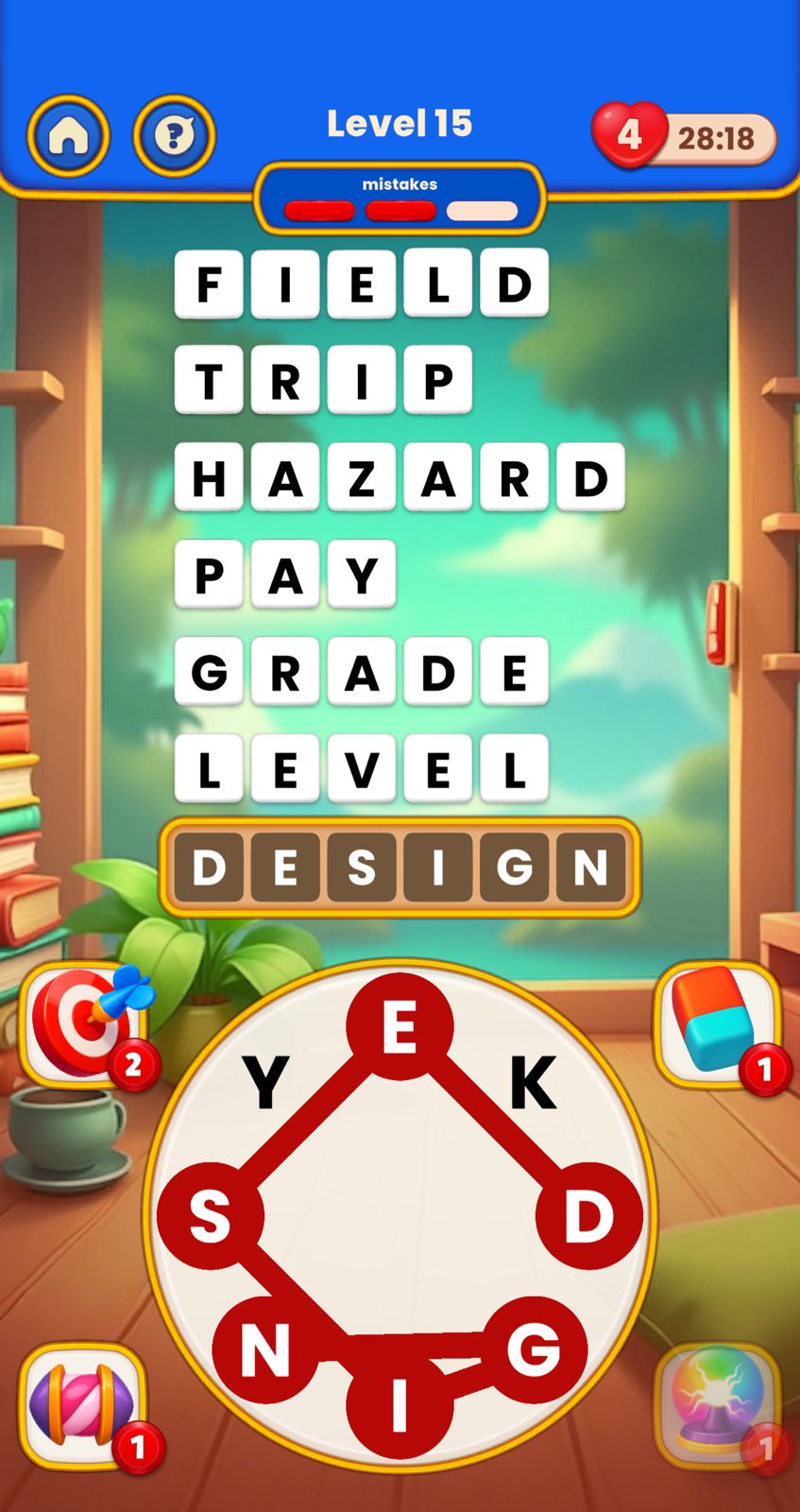 Word Tangle Level 15 Word Tangle Level 15
