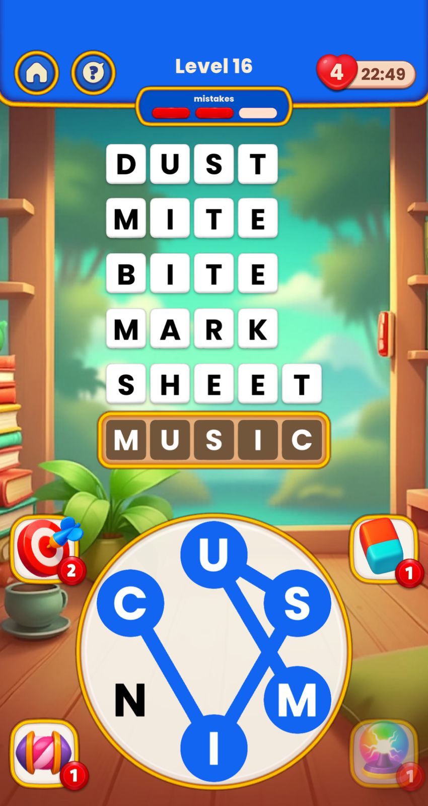 Word Tangle Level 16 Word Tangle Level 16