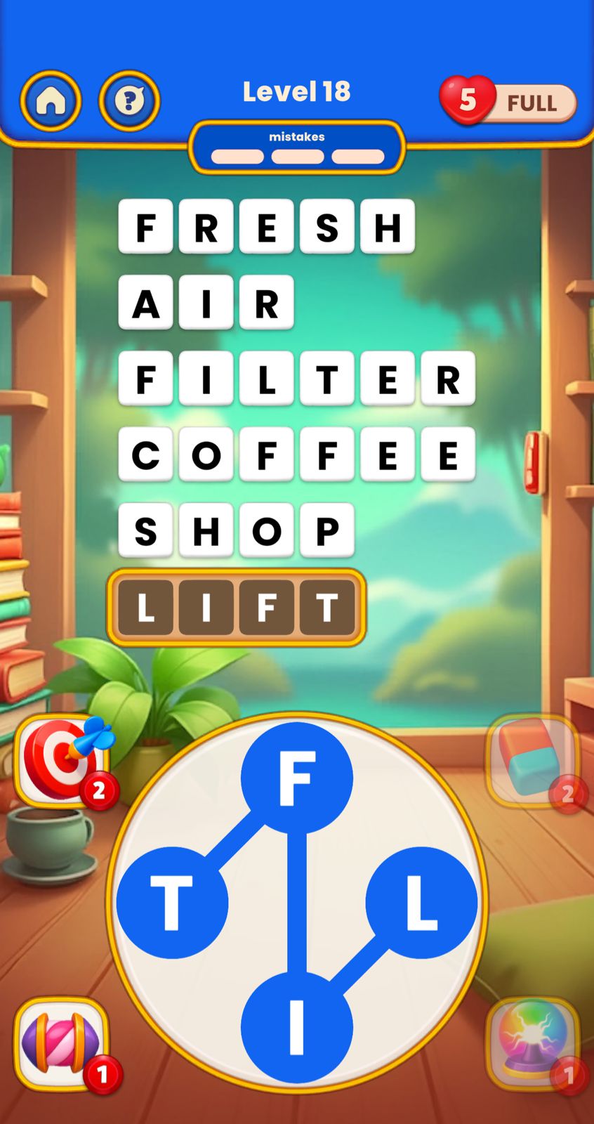 Word Tangle Level 18 Word Tangle Level 18