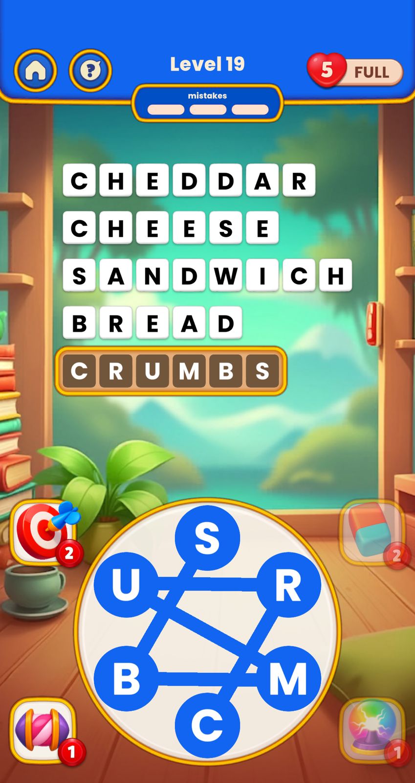 Word Tangle Level 19
