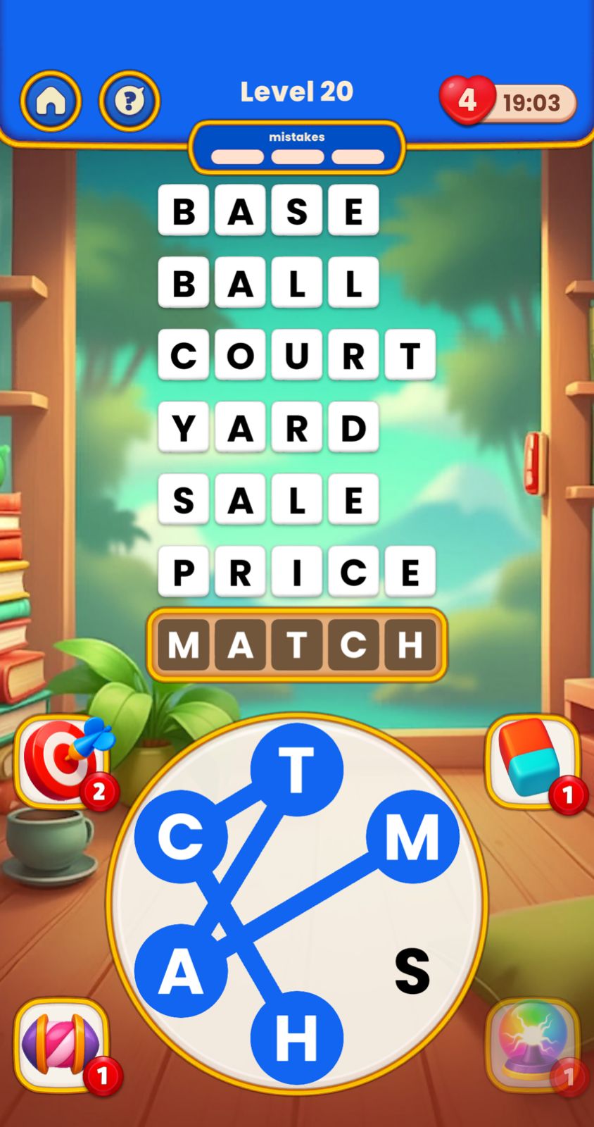 Word Tangle Level 20