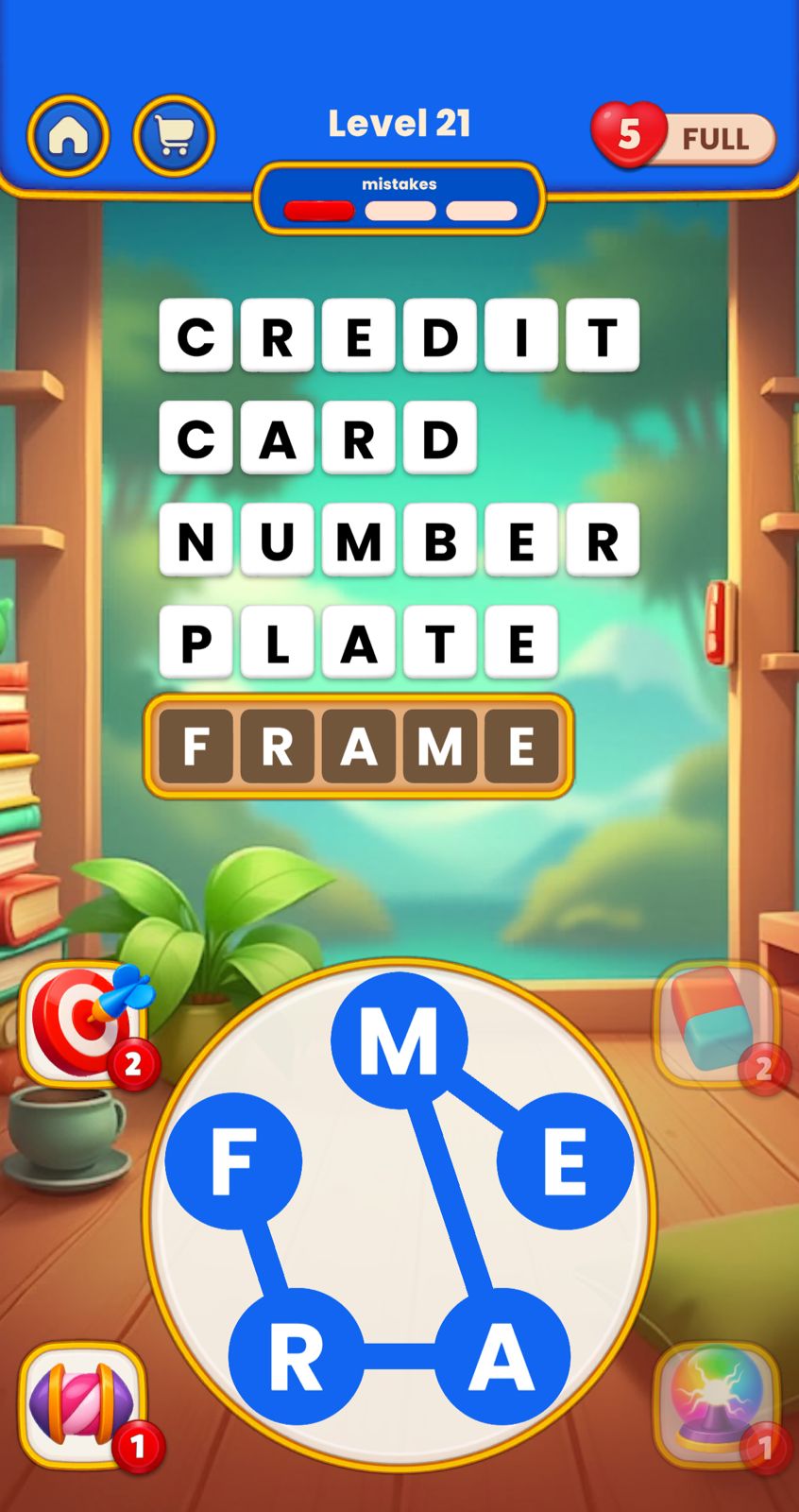 Word Tangle Level 21