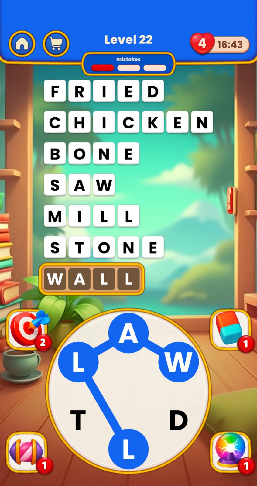 Word Tangle Level 22