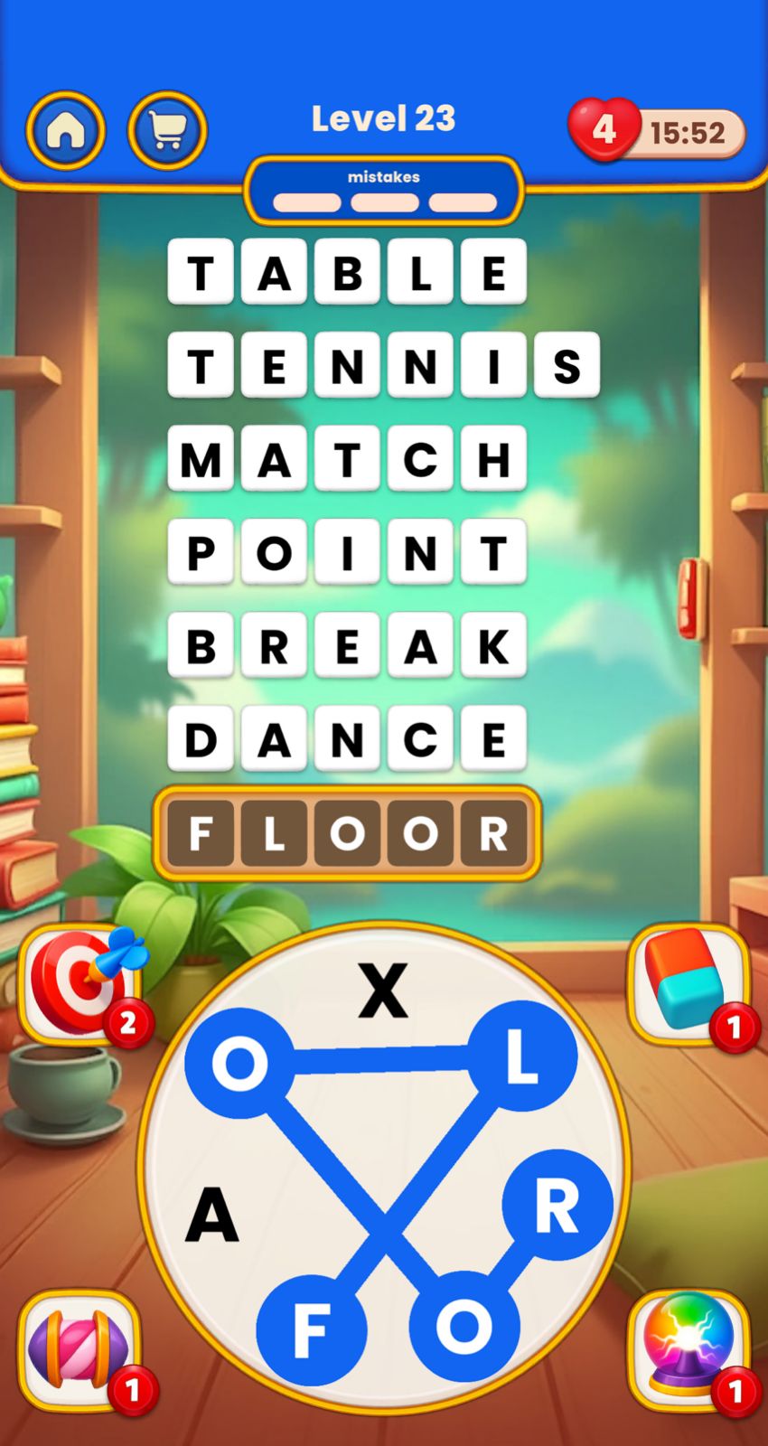 Word Tangle Level 23