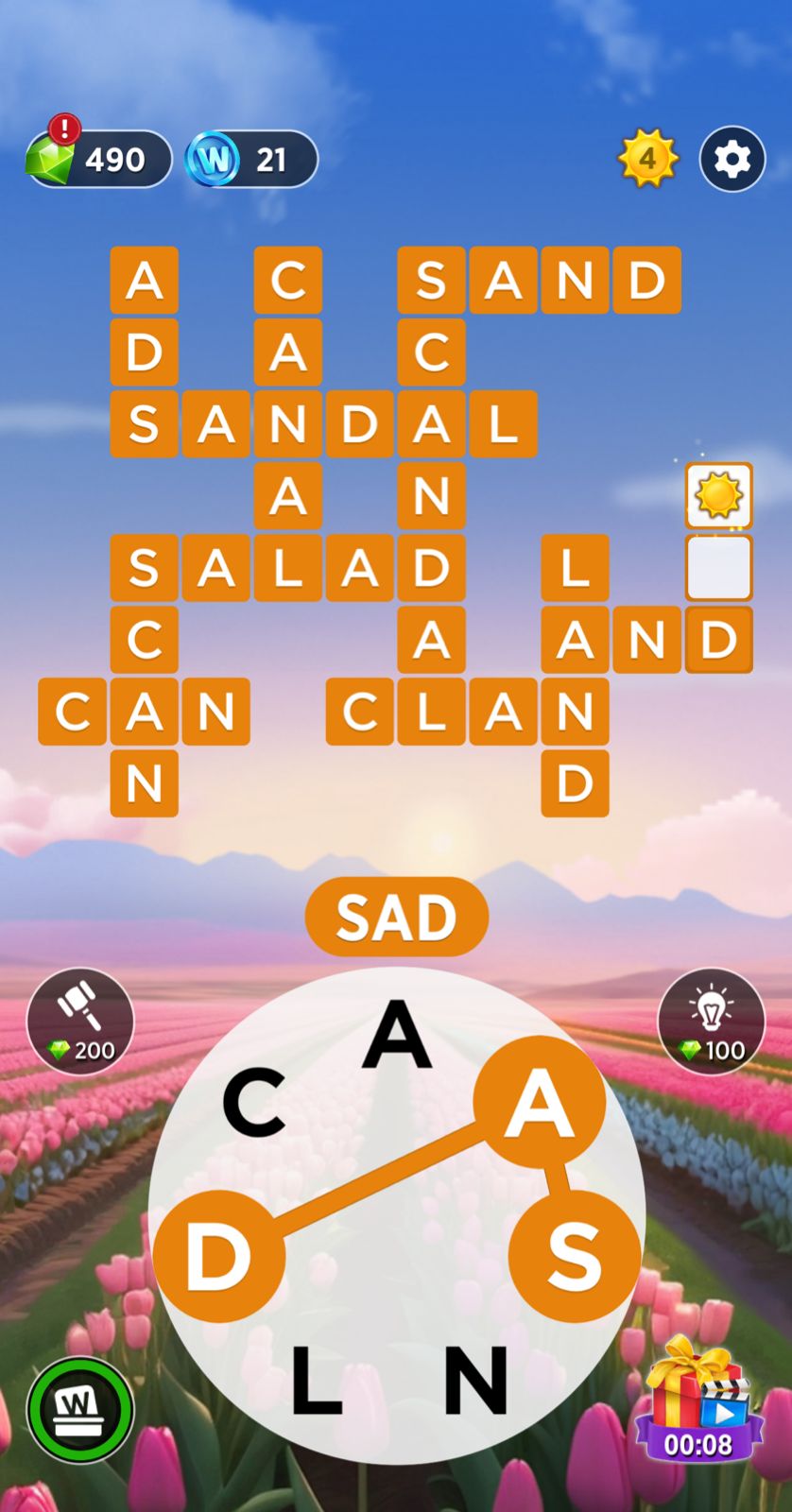 Words of Wonders (WOW) Daily Puzzle June 21 2025