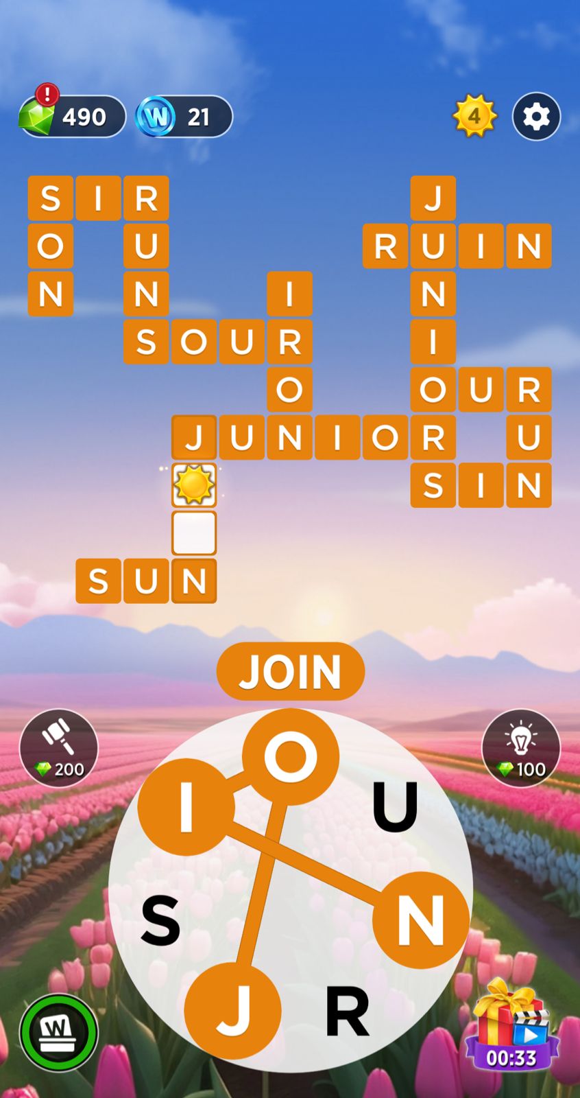 Words of Wonders (WOW) Daily Puzzle June 27 2025