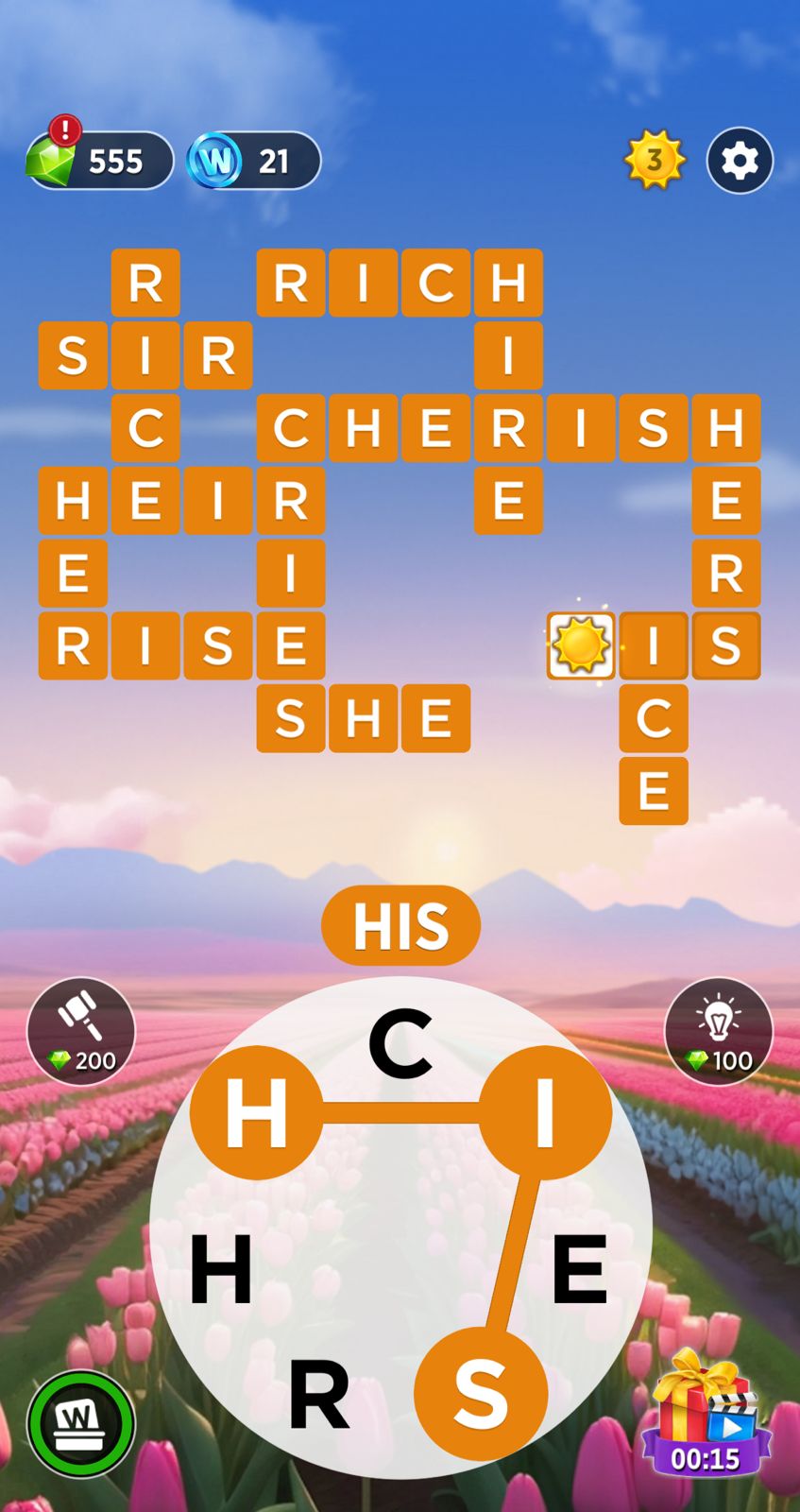 Words of Wonders (WOW) Daily Puzzle June 3 2025