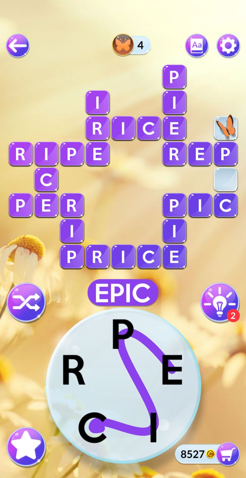 Wordscapes In Bloom Daily July 1 2025
