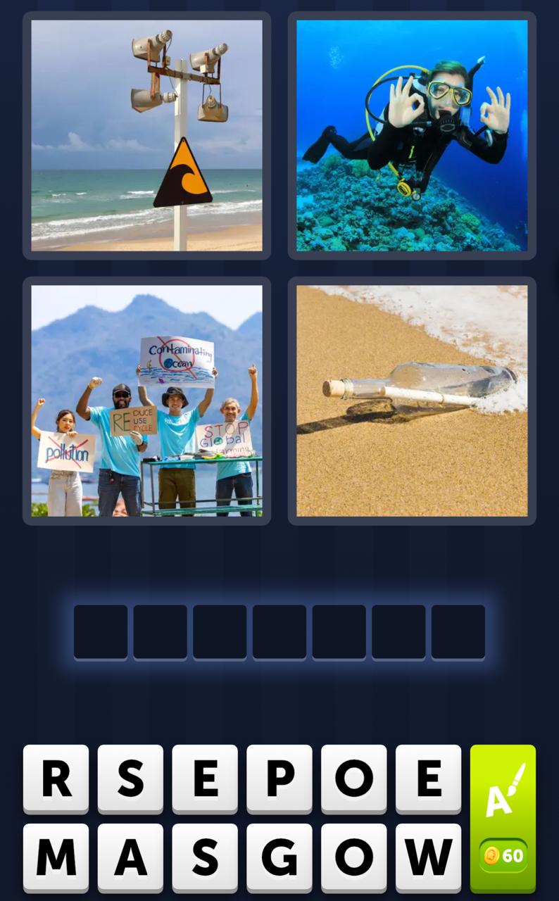 4 Pics 1 Word Daily Bonus Puzzle July 31 2025