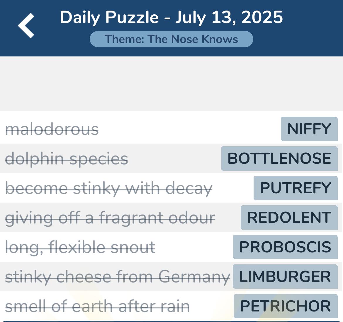 7 Little Words July 13 2025