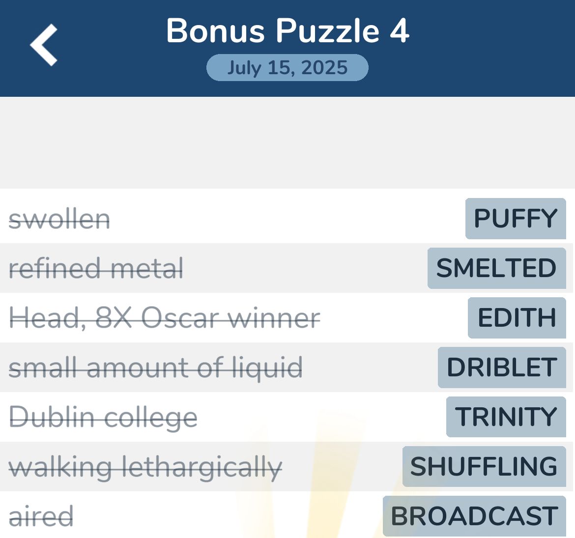 7 Little Words July 15 2025 4