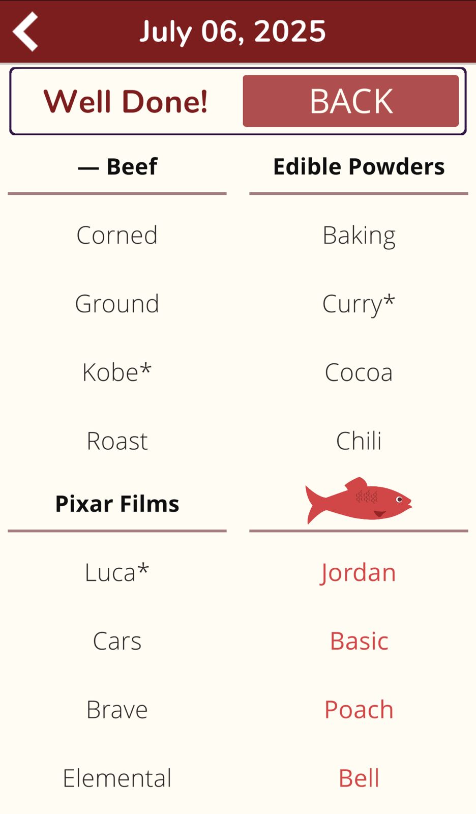 7 Little Words Red Herring July 6 2025