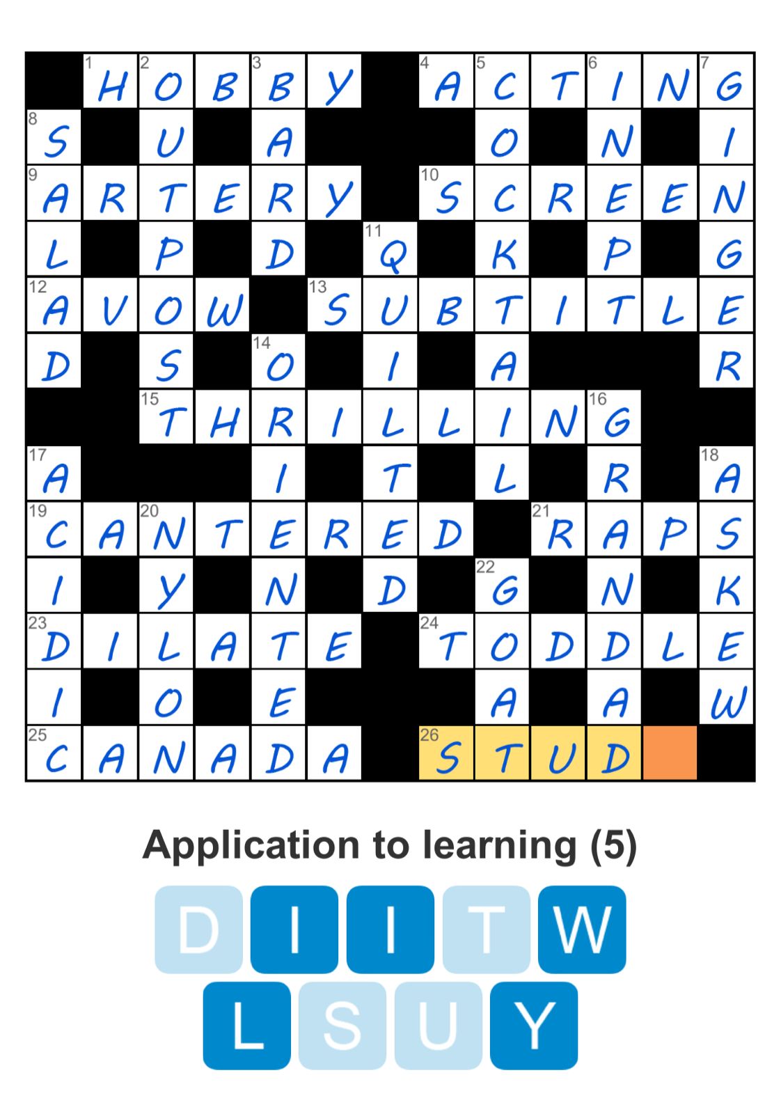 Puzzle Page Challenger July 18 2025