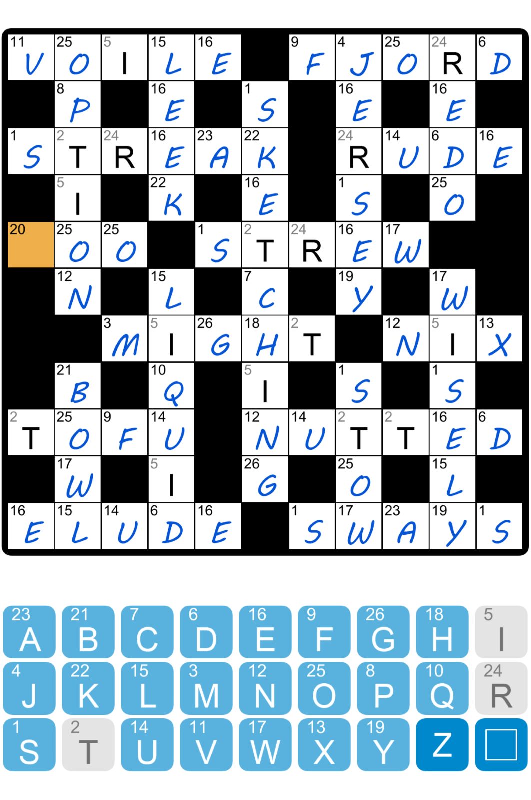 Puzzle Page Codeword July 13 2025