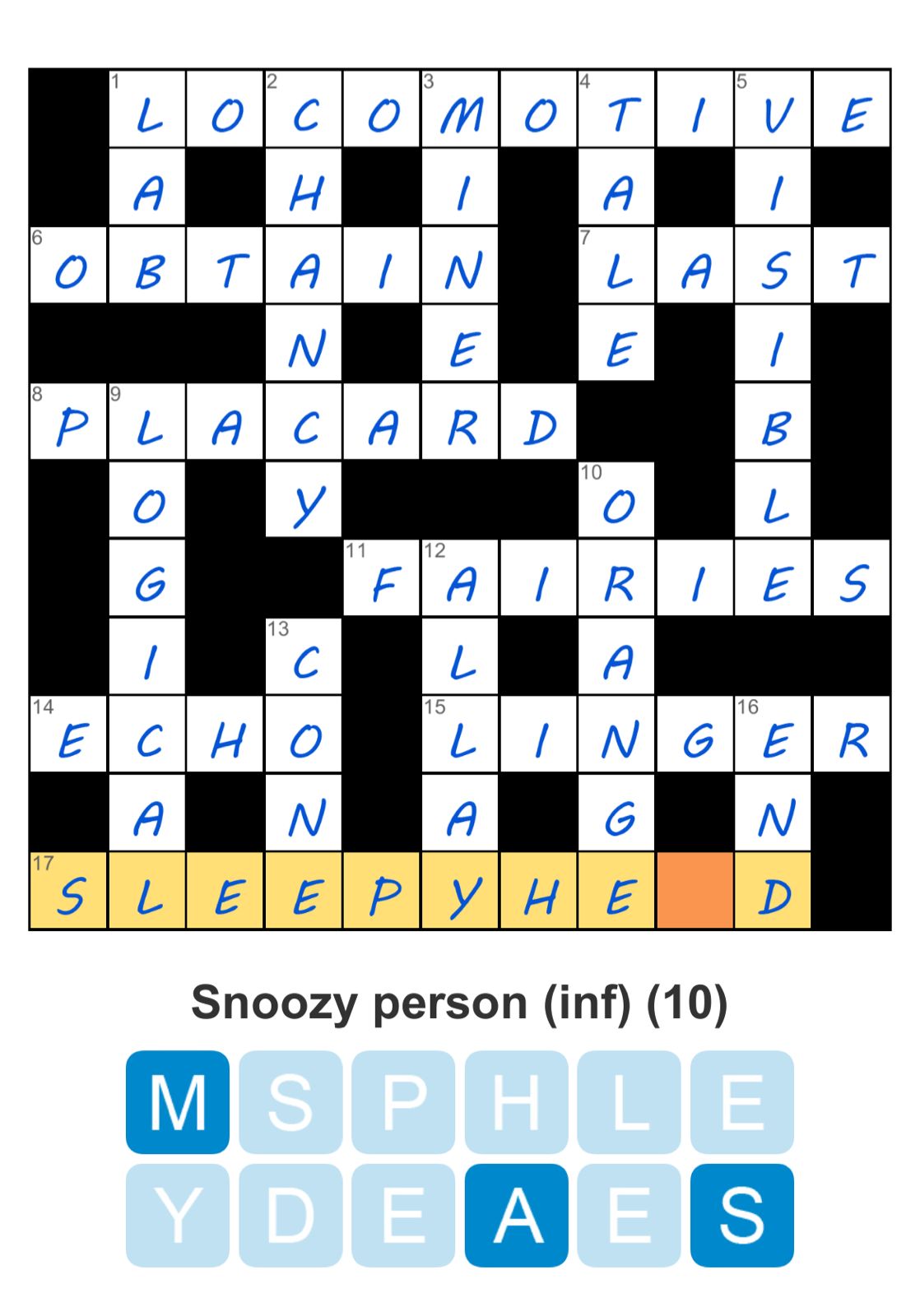 Puzzle Page Crossword August 1 2025