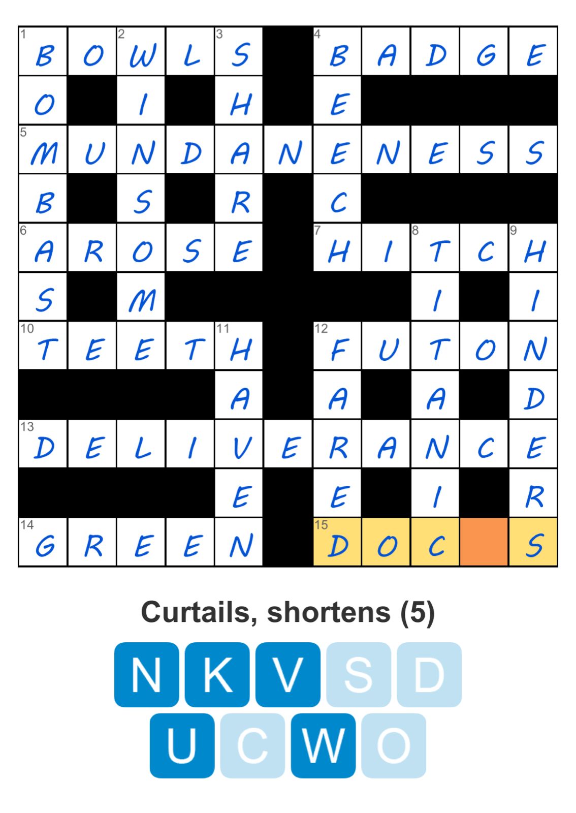Puzzle Page Crossword July 11 2025