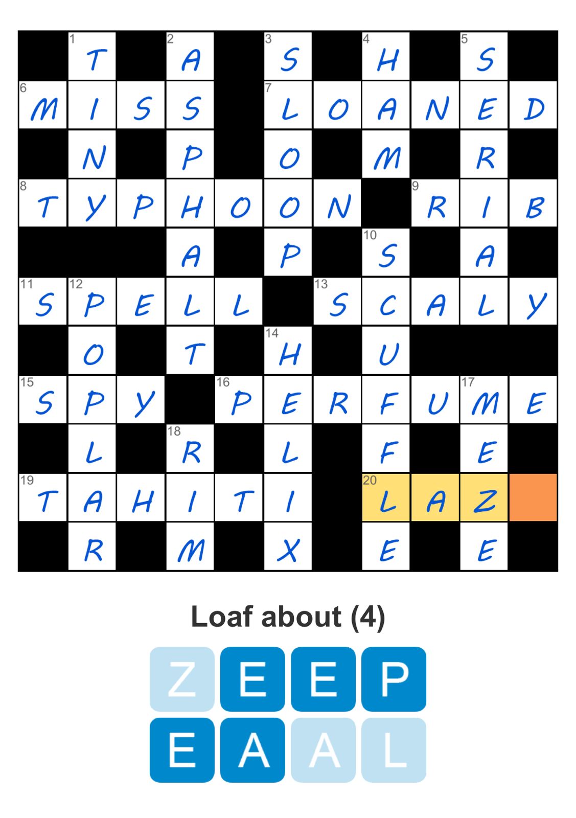 Puzzle Page Crossword July 16 2025 Puzzle Page Crossword July 16 2025