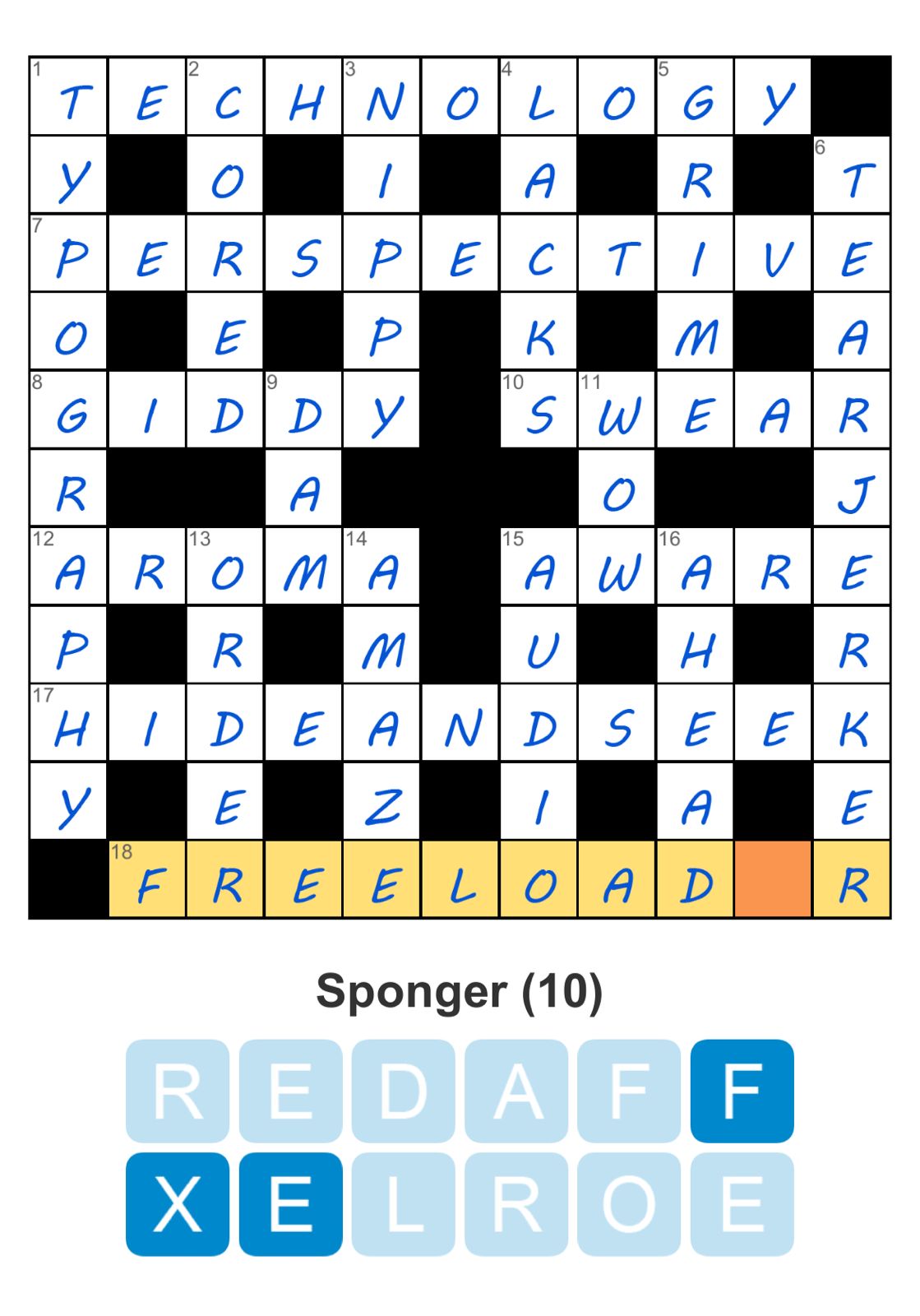 Puzzle Page Crossword July 4 2025