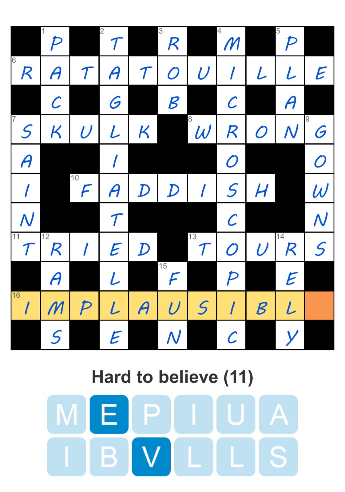 Puzzle Page Crossword July 8 2025