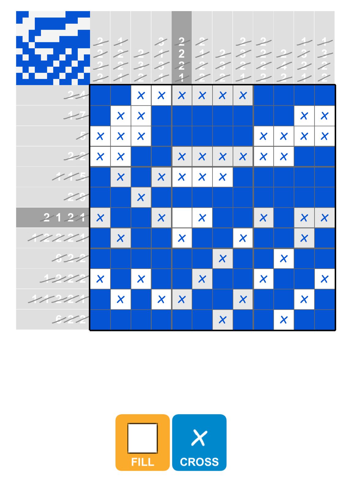 Puzzle Page Picture Cross July 11 2025