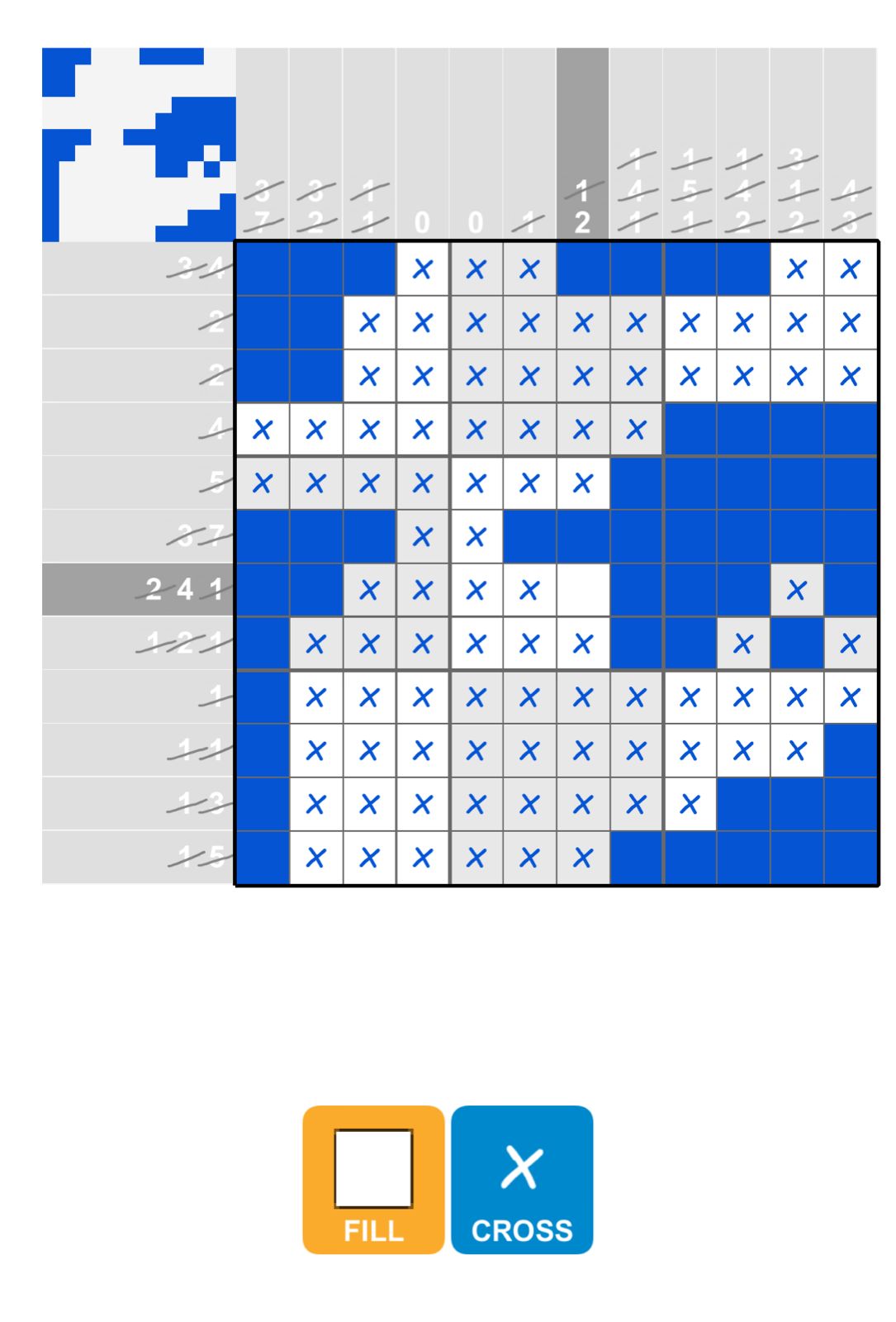Puzzle Page Picture Cross July 13 2025