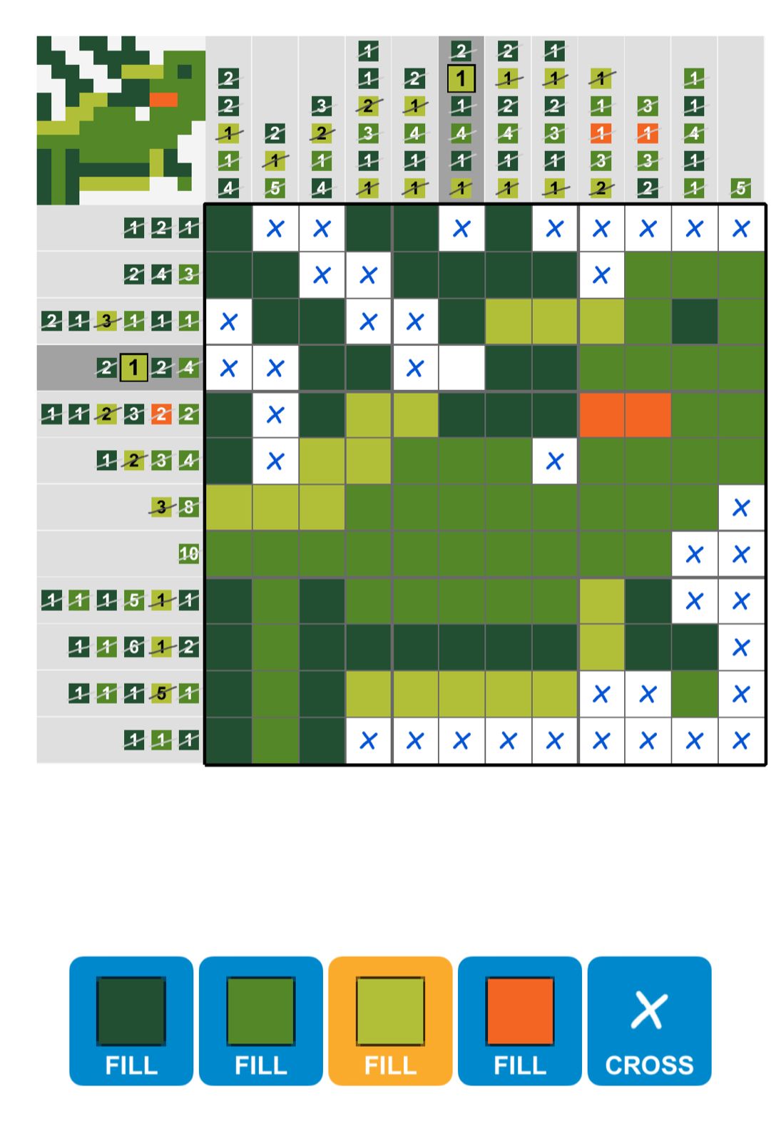 Puzzle Page Picture Cross July 19 2025