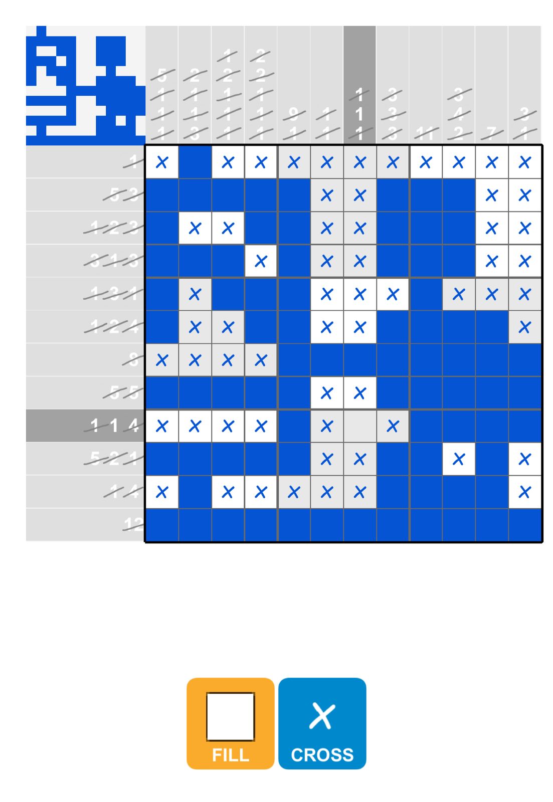 Puzzle Page Picture Cross July 21 2025