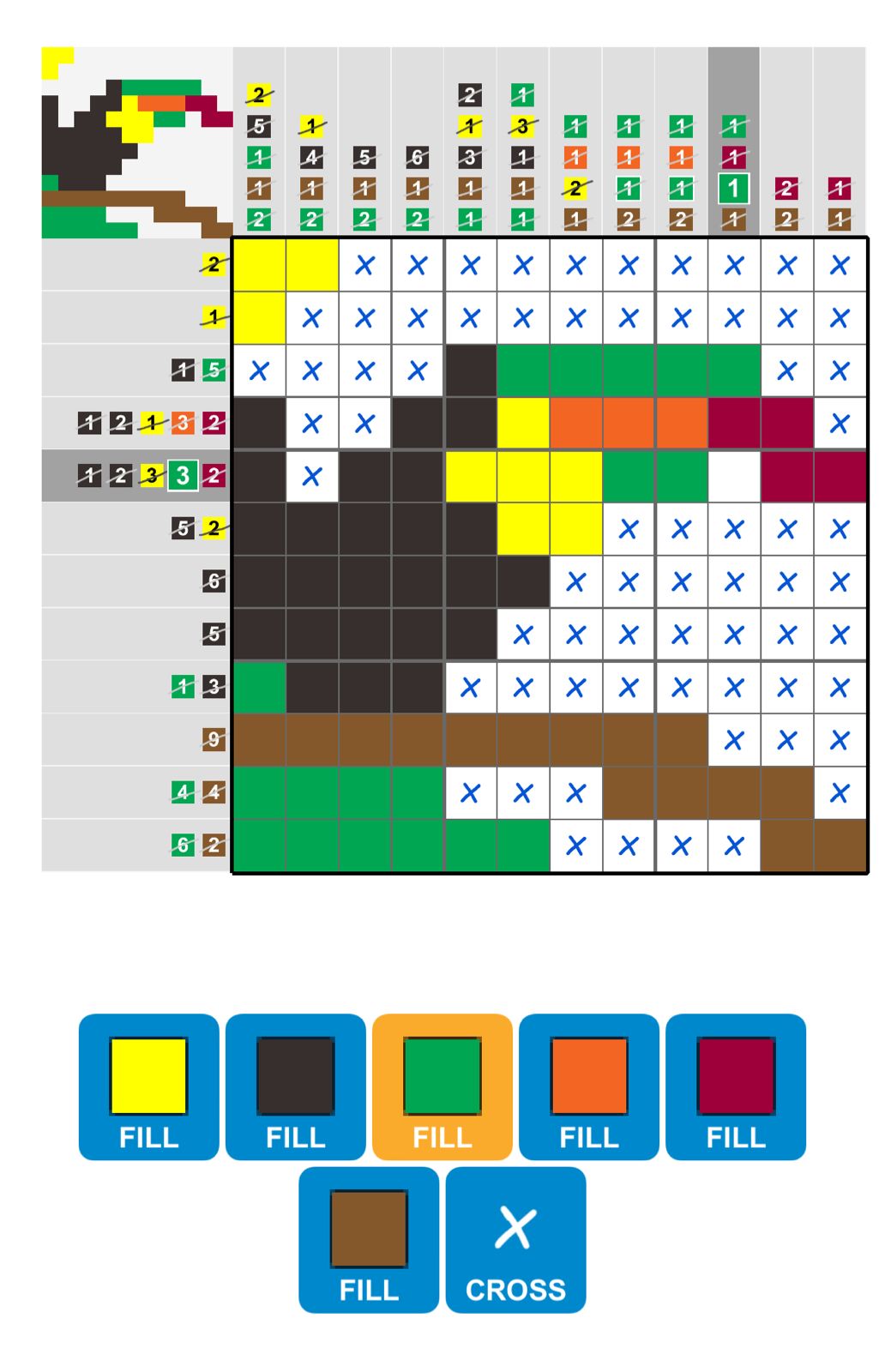 Puzzle Page Picture Cross July 24 2025
